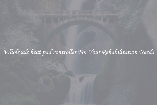 Wholesale heat pad controller For Your Rehabilitation Needs
