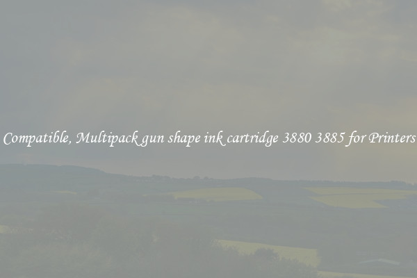 Compatible, Multipack gun shape ink cartridge 3880 3885 for Printers